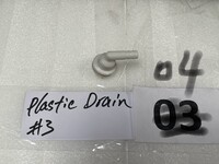[Parts] LG1000 two glass door refrigerator Plastic Drain 01