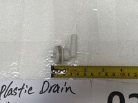 [Parts] LG1000 two glass door refrigerator Plastic Drain 01