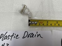 [Parts] LG1000 two glass door refrigerator Plastic Drain 01