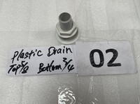 [Parts] LG1000 two glass door refrigerator Plastic Drain 02