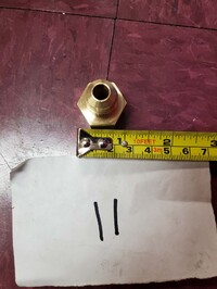 [Parts] Coupling 3/8in×1/2in Gas Conector