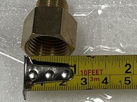 [Parts] Coupling 3/8in×1/2in Gas Conector