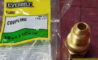 [Parts] Coupling 3/8 in×1/2 in LFA-177