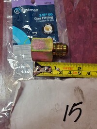 [Parts] Coupling 3/8in×1/2in Gas Conector 65712B