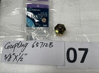 [Parts] Coupling 3/8in×1/2in Gas Conector 65712B