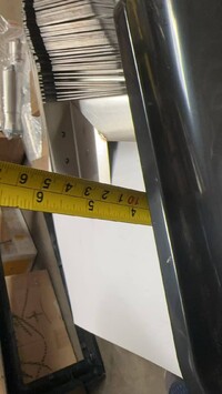 [Parts] LSC-235W Single Glass Door Refrigerator Black outer Shel