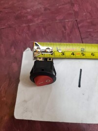 [Parts] LG1000 Round Boat Switch Small Red