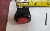 [Parts] LG1000 Round Boat Switch Small Red