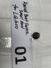 [Parts] LG1000 Round Boat Switch Small Red