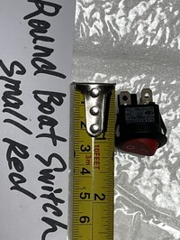 [Parts] LG1000 Round Boat Switch Small Red