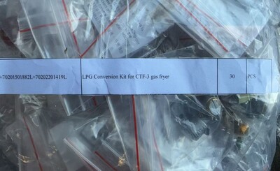 [Parts] CTF-3 PROPANE LP Conversion Kit