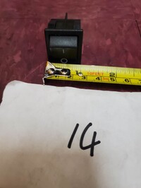 [Parts] KF-49B1 Black Boat Switch 22A 250V