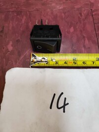 [Parts] KF-49B1 Black Boat Switch 22A 250V