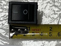 [Parts] KF-49B1 Black Boat Switch 22A 250V