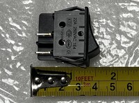 [Parts] KF-49B1 Black Boat Switch 22A 250V