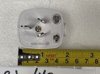 [Parts] Three-pin White Power Plog head
