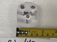 [Parts] Three-pin White Power Plog head
