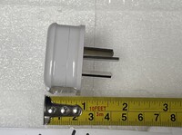[Parts] Three-pin White Power Plog head