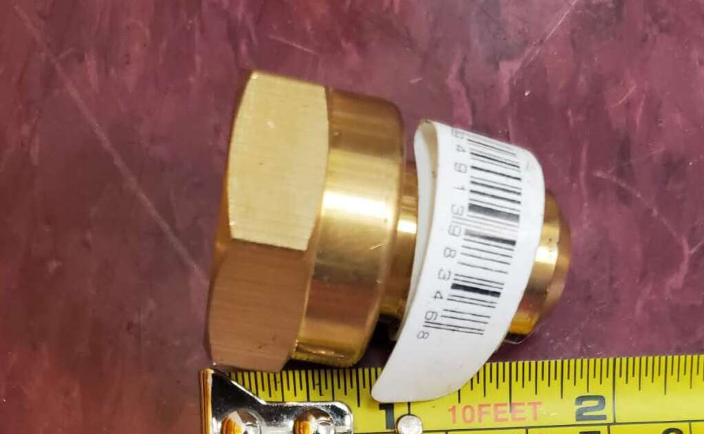 [Parts] Fitting’s 1/2‘’×3/4in Gas Connector 41185