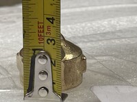 [Parts] Fitting’s 1/2‘’×3/4in Gas Connector 41185