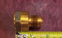 [Parts] Coupling 3/8‘’×3/4‘’ Gas Connector