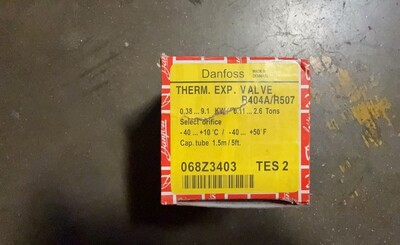 [Parts] HGZ-300S THERM.EXP,VALVE B404A/R507 068Z3403 TES2/T2