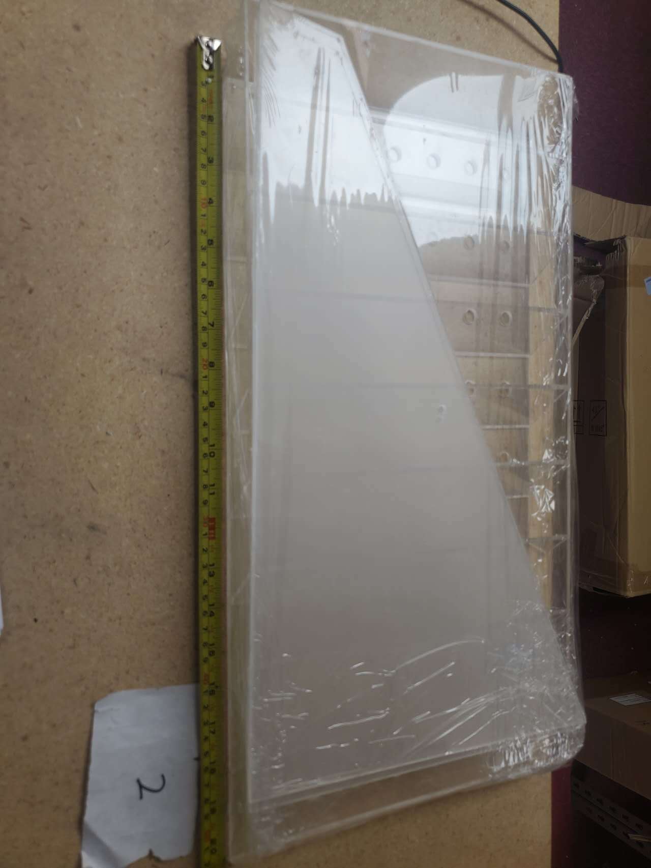 [Parts] RTD-122L-1P popsicle Freezer Display Plastic Showing Sta
