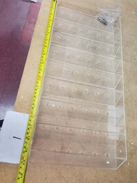 [Parts] RTD-122L-1P popsicle Freezer Display Plastic Showing Sta