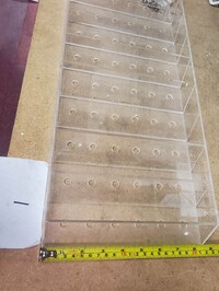 [Parts] RTD-122L-1P popsicle Freezer Display Plastic Showing Sta
