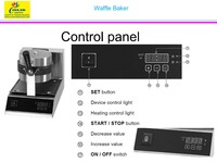 NSF Electric Commercial Waffle Machine Maker WB-03D