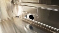 NSF Gas Steamer 2 door Steel Steam Cabinet NWESC-3-S1-2