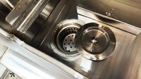 NSF Gas Steamer 2 door Steel Steam Cabinet NWESC-3-S1-2