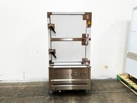 NSF Gas Steamer 2 door Steel Steam Cabinet NWESC-3-S1-2