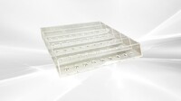 45 Holes Acrylic Holder Popsicle Display Tray PDT45