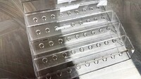 45 Holes Acrylic Holder Popsicle Display Tray PDT45
