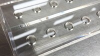 45 Holes Acrylic Holder Popsicle Display Tray PDT45