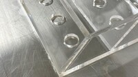 45 Holes Acrylic Holder Popsicle Display Tray PDT45