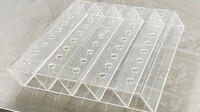 45 Holes Acrylic Holder Popsicle Display Tray PDT45