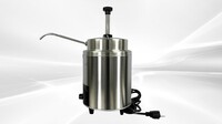 NSF Butter Warmer with Heated Spout and Pump 3.5 QT FZ-05A