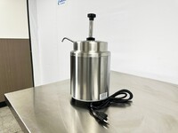 NSF Butter Warmer with Heated Spout and Pump 3.5 QT FZ-05A