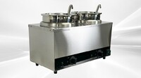 NSF Countertop Soup Warmer Two Flavor FZ-042A
