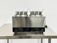 NSF Countertop Soup Warmer Two Flavor FZ-042A