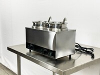 NSF Countertop Soup Warmer Two Flavor FZ-042A
