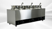 NSF Countertop Soup Warmer Three Flavor FZ-043A