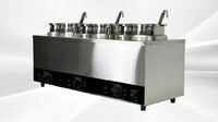NSF Countertop Soup Warmer Three Flavor FZ-043A
