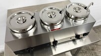 NSF Countertop Soup Warmer Three Flavor FZ-043A