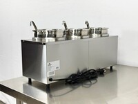 NSF Countertop Soup Warmer Three Flavor FZ-043A