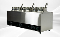 NSF Countertop Soup Warmer Three Flavor FZ-043A