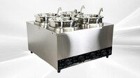 NSF Countertop Soup Warmer Four Flavor FZ-044A