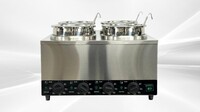 NSF Countertop Soup Warmer Four Flavor FZ-044A
